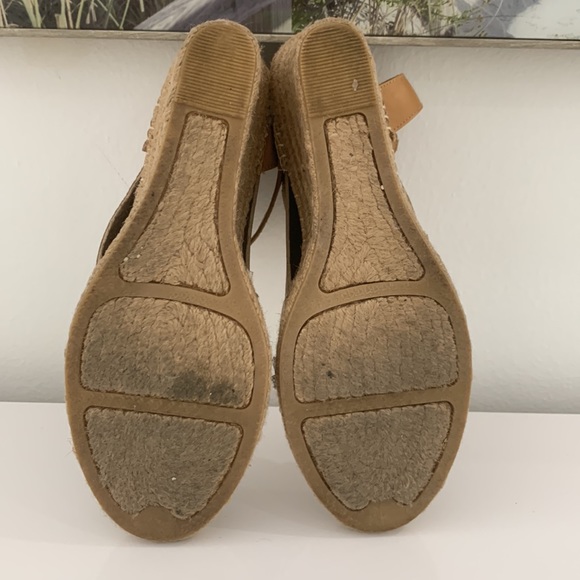 White Mountain Natural Rhinestone Wedges/Espadrilles size 9.5 - Picture 16 of 17